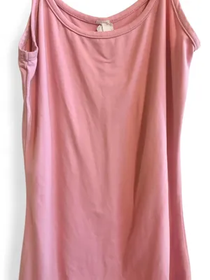 Yellow Cabbage Dusty Rose Romoer with Spaghetti Straps Sz S thumbnail 2