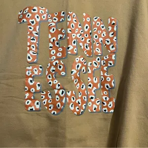 Tennessee cheetah crewneck sweater thumbnail 3