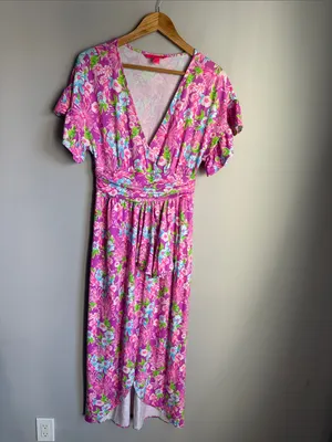Lilly Pulitzer Anchorage Midi Dress Medium thumbnail 2