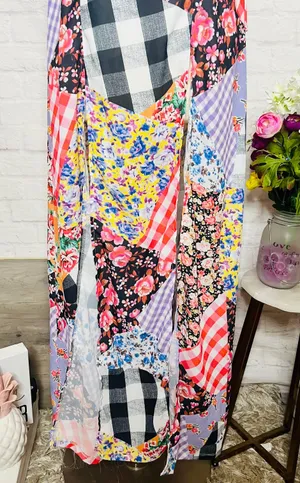Jaded London Patchwork Dress thumbnail 5