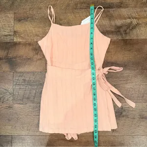 Altar’d State Skort Tie Waist Romper thumbnail 12