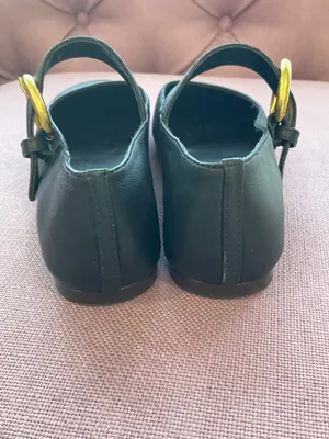 House of Harlow 1960 x REVOLVE Womens Clementine Flats in Black 6 Leather Shoes thumbnail 7