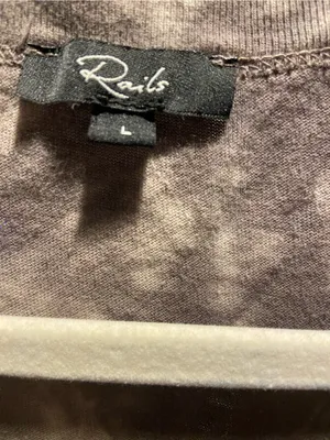 Rails Tie Dye Tank Dress in Fog Size L thumbnail 2