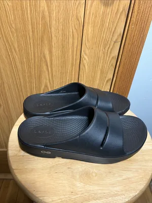 OOFOS Men's Black Slide Sandals Size undefined thumbnail 4