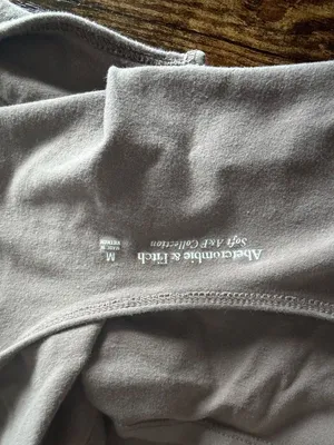 Abercrombie & Fitch Brown Crop Top thumbnail 6