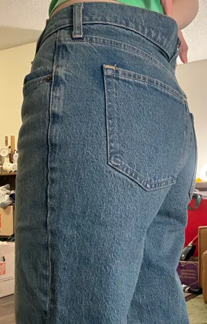 Abercrombie Mid-Rise Jeans Straight 90s thumbnail 4