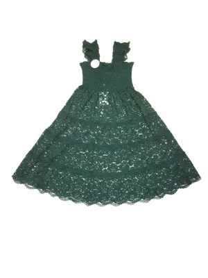 NWT Hill House Ellie Nap in Botanical Garden Green Lace Smocked Midi Dress S thumbnail 2