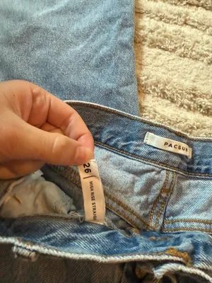 PACSUN HIGH RISE STRAIGHT BLUE JEAN thumbnail 5