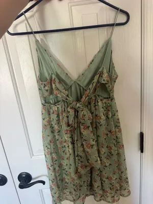 Green Floral Tillys Sundress thumbnail 2