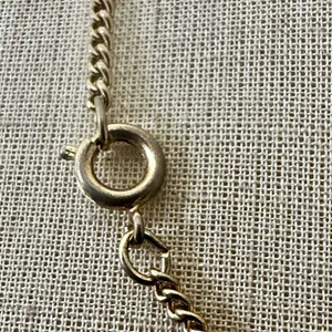 Filigree flower vintage pendant necklace thumbnail 9