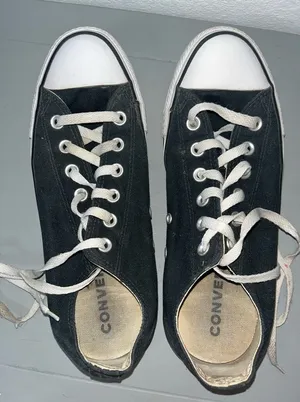 Converse Chuck Taylor All Star Double Tongue Black Iris Low Top Shoes Sz 9 Women thumbnail 1
