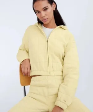 Aritzia TNA Quilted Sweatshirt thumbnail 2