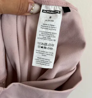 Alphalete Alphalux Blossom Pink Madble Wonder Leggings thumbnail 5