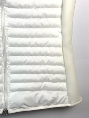 Nike AeroLoft Womens Golf Vest Large White Quilted Full Zip Lightweight thumbnail 4