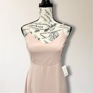 Show Me Your Mumu Faith Maxi Dress Dusty Blush Pink Side Slit Homecoming Formal‎ thumbnail 3