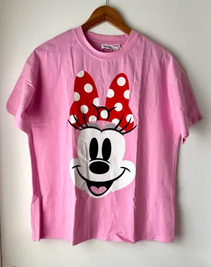 Minnie Mouse Shirt, Medium Pink thumbnail 1