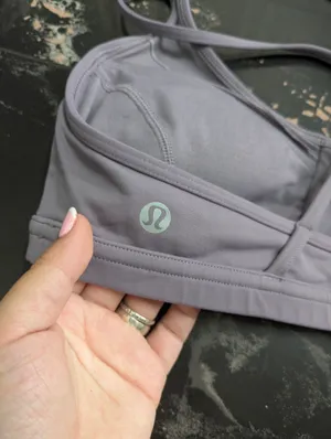 Lululemon Athletica Lilac Anew Bra Size 8 thumbnail 4
