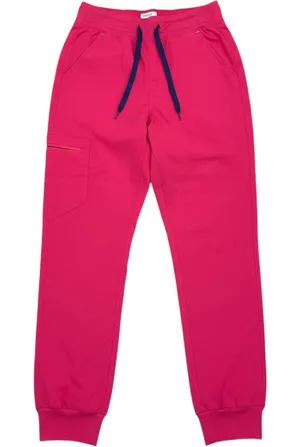 FIGS HW Zamora Jogger Scrub Pants Womens XXS Pink High Waist W22SW2012 thumbnail 1