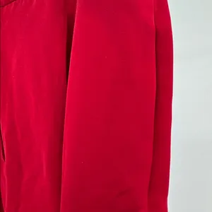 Chaus Red Women's 100% silk pants office 10 holiday professional party casual thumbnail 9
