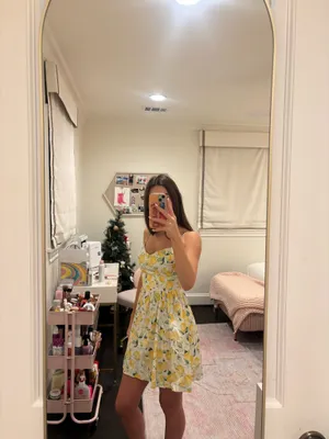 lemon dress Yellow Size XS thumbnail 2