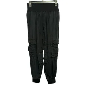 Cinq à Sept Black‎ Cargo Jogger Pants Medium Lightweight Utility thumbnail 2