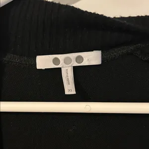 Black Long Open-Front Women's Dress Cardigan thumbnail 2