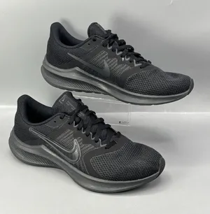 Nike Damen Downshifter 11 Running Shoes Womens 7.5 Black Athletic CW3413-003 thumbnail 1