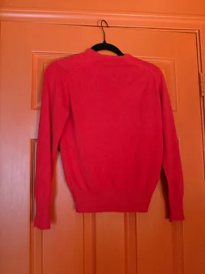 Vintage red sweater thumbnail 3