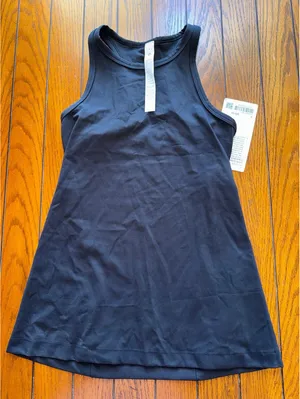 Lululemon Love Organic Cotton Crewneck T-Shirt Hip-Length Black Size Small NWT thumbnail 1