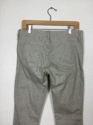 Gap Jeans Size 29 Womens Skinny Denim Animal Print Cotton Ten Casual Ankle Pants thumbnail 4