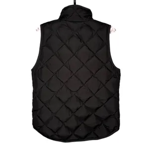 J. Crew‎ Women's Excursion Quilted Puffer Vest Down Filled Black Size Small thumbnail 2