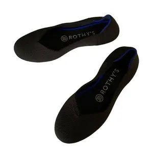 Rothy's round toe ballet flats black women's size 6 thumbnail 1