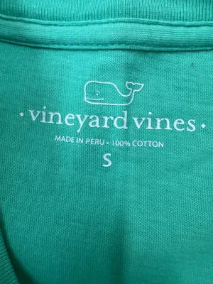 Vineyard Vines Green Mens Short Sleeve Pocket Tee Size Small thumbnail 4