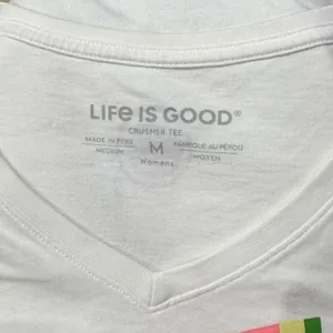 Life is Good Watermelon Crusher Tee Shirt Women’s Medium thumbnail 3