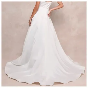NWOT Lulus Flawless Radiance White Satin Floral Embroidered Maxi Dress thumbnail 13
