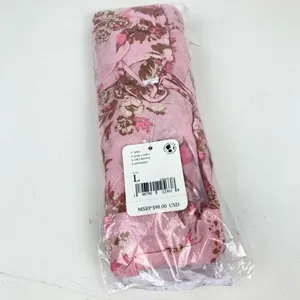 NWT * FREE PEOPLE Hillary Print Top in Pink Combo thumbnail 9