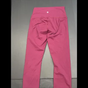 Lululemon Burgundy Athleisure Preppy Active‎ Gym Yoga Legging Minimalist Size 6 thumbnail 10