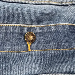 Vintage Baby Phat Y2K Denim‎ Jacket Studded Logo Back Leopard Cuff Jean Jacket thumbnail 3
