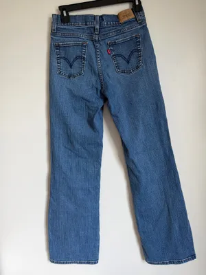 Levi’s 512 Women’s Perfectly Slimming Bootcut Jeans Mid Rise Size 6 Medium thumbnail 3