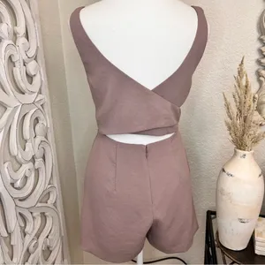 ARITZIA WILFRED Écoulement Romper Tan Size 0‎ thumbnail 5