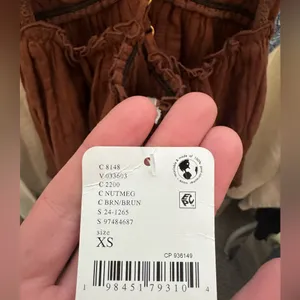NWT Free People Sunny Days Cami - nutmeg brown - XS thumbnail 15