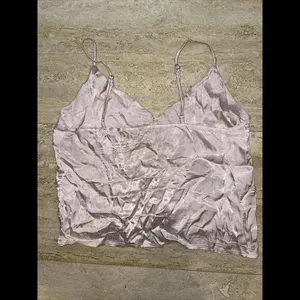 Brandy Melville‎ Pink Tank Top Cotton Blend One Size thumbnail 2