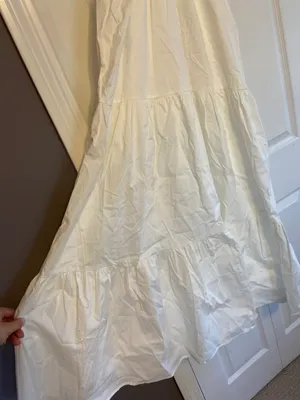 Where Are You From White Maxi Dress thumbnail 4