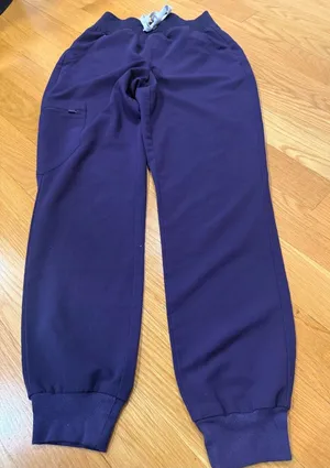 Figs women’s purple Zamora jogger bottom size xs. thumbnail 1