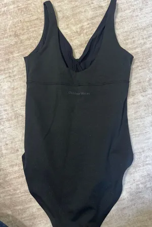 Outdoor Voices Flow Leotard In Black size small thumbnail 5