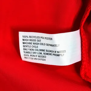 A New Day Womens Red Satin Tie-Up Front Long Sleeve Blouse Top Red Size M New thumbnail 6