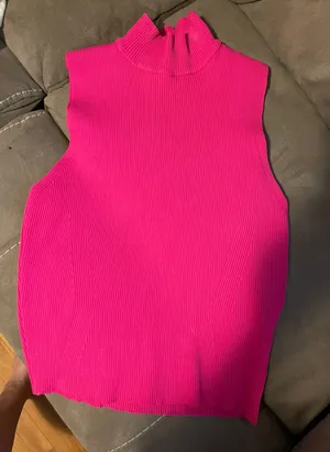 Lavish Mock Neck Sweater Tank thumbnail 1