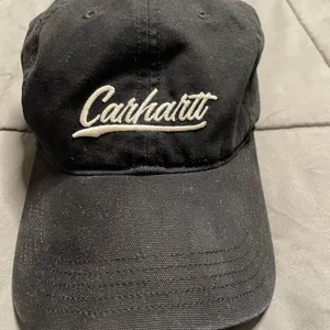 Carhartt Women's Canvas Script Graphic Cap (Black, One Size) thumbnail 2