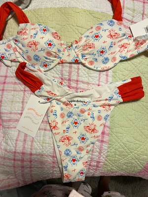 dippin daisy’s bikini set Multiple Size XS thumbnail 1