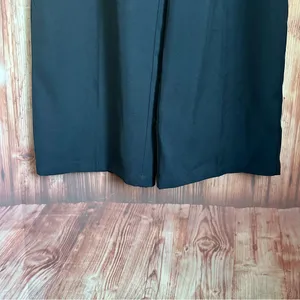 Cider Navy Blue Mid Rise Pleated Straight Leg Pants Size XL thumbnail 7